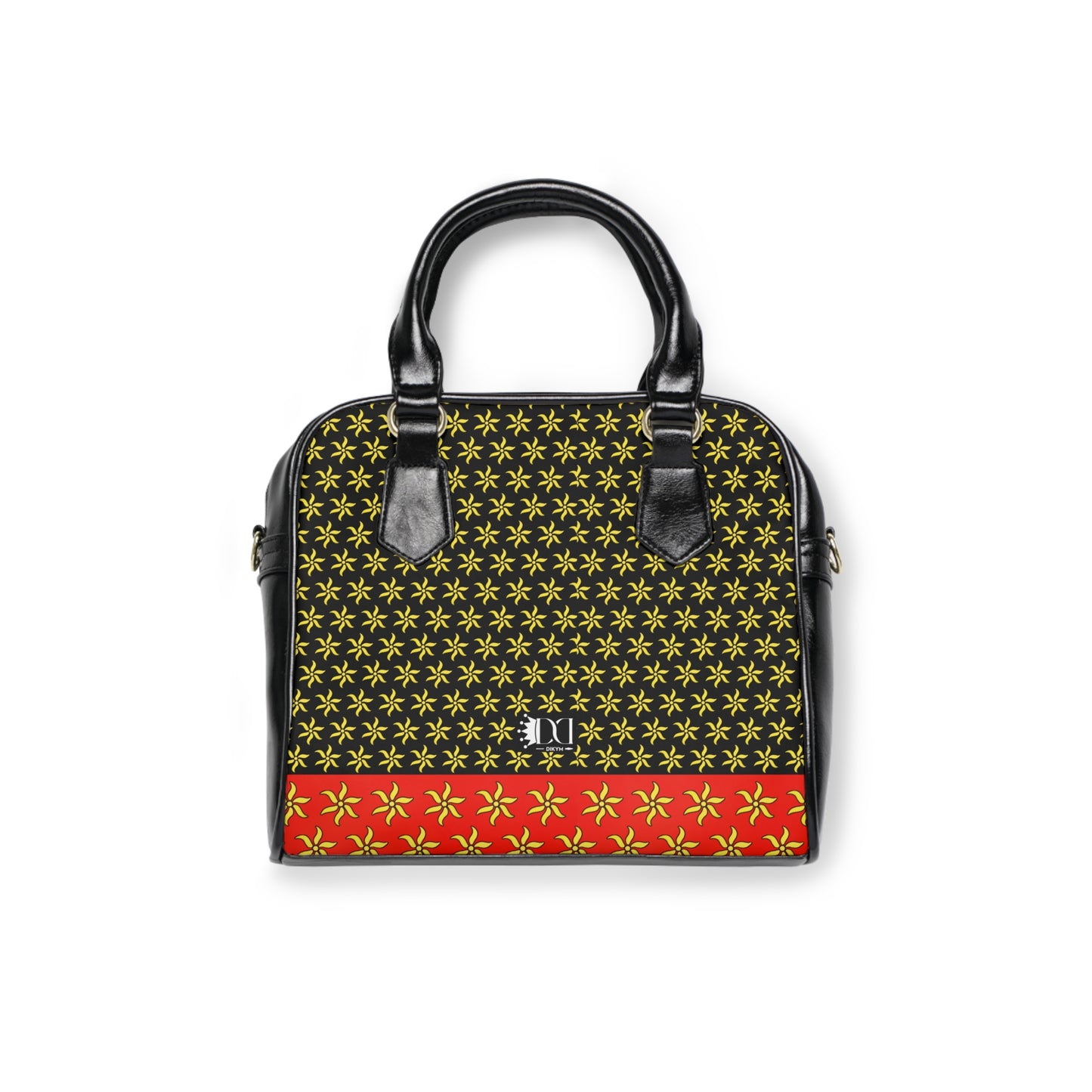 Sac à main d'épaule en cuir premium, Ylang Mayotte