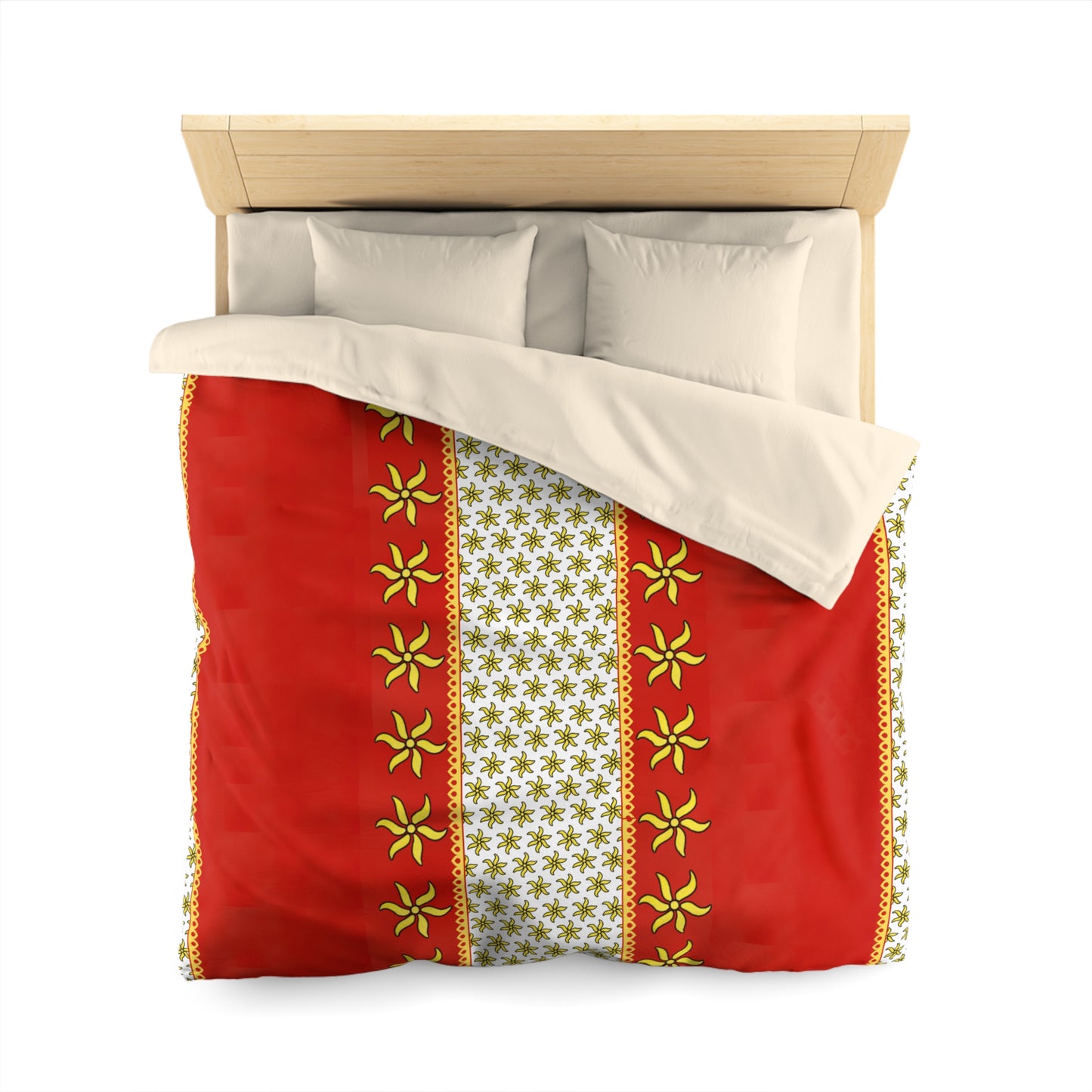 Housse de couette en microfibre ylang Mayotte