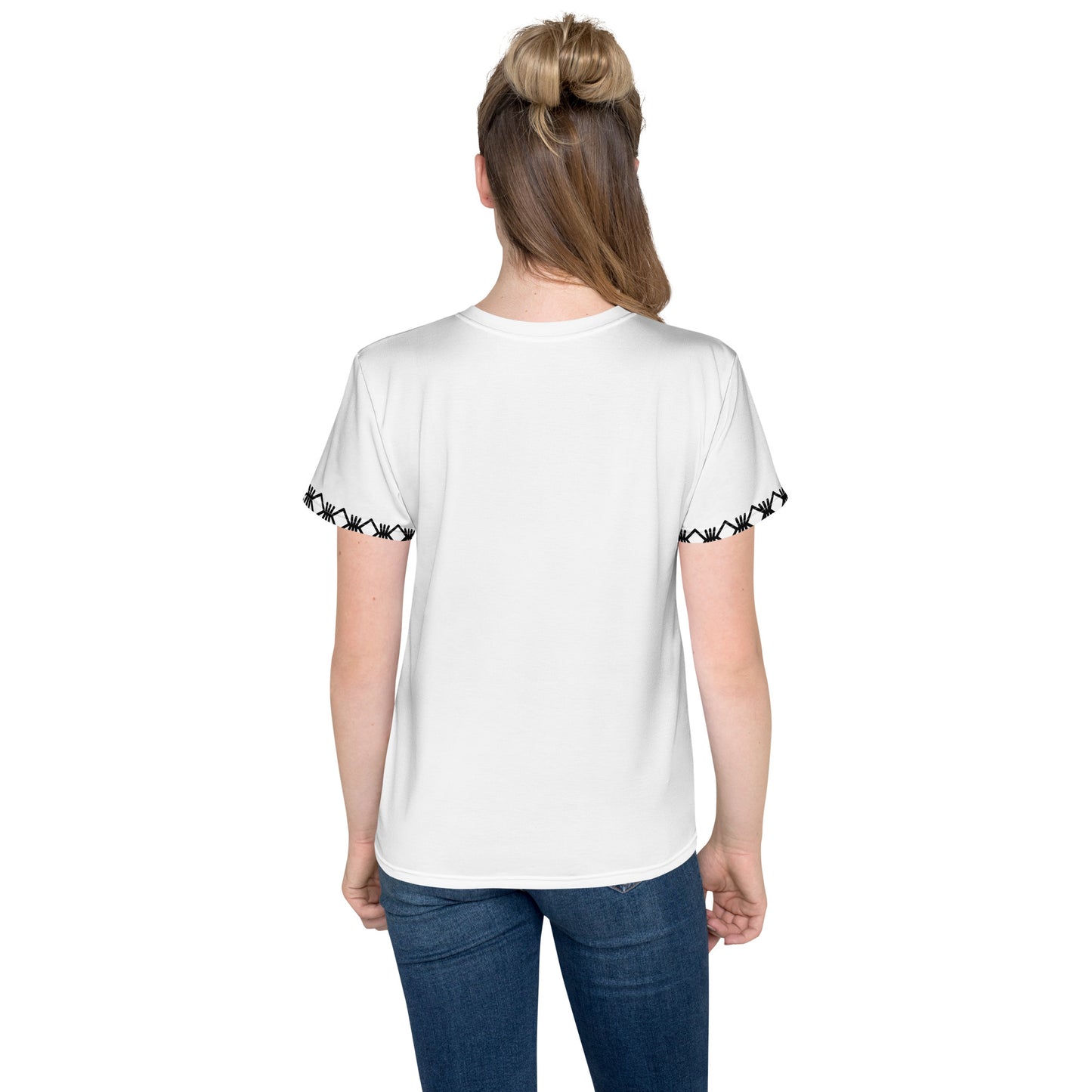 T-shirt mixte col ras du cou adolescent Hippo Mayotte