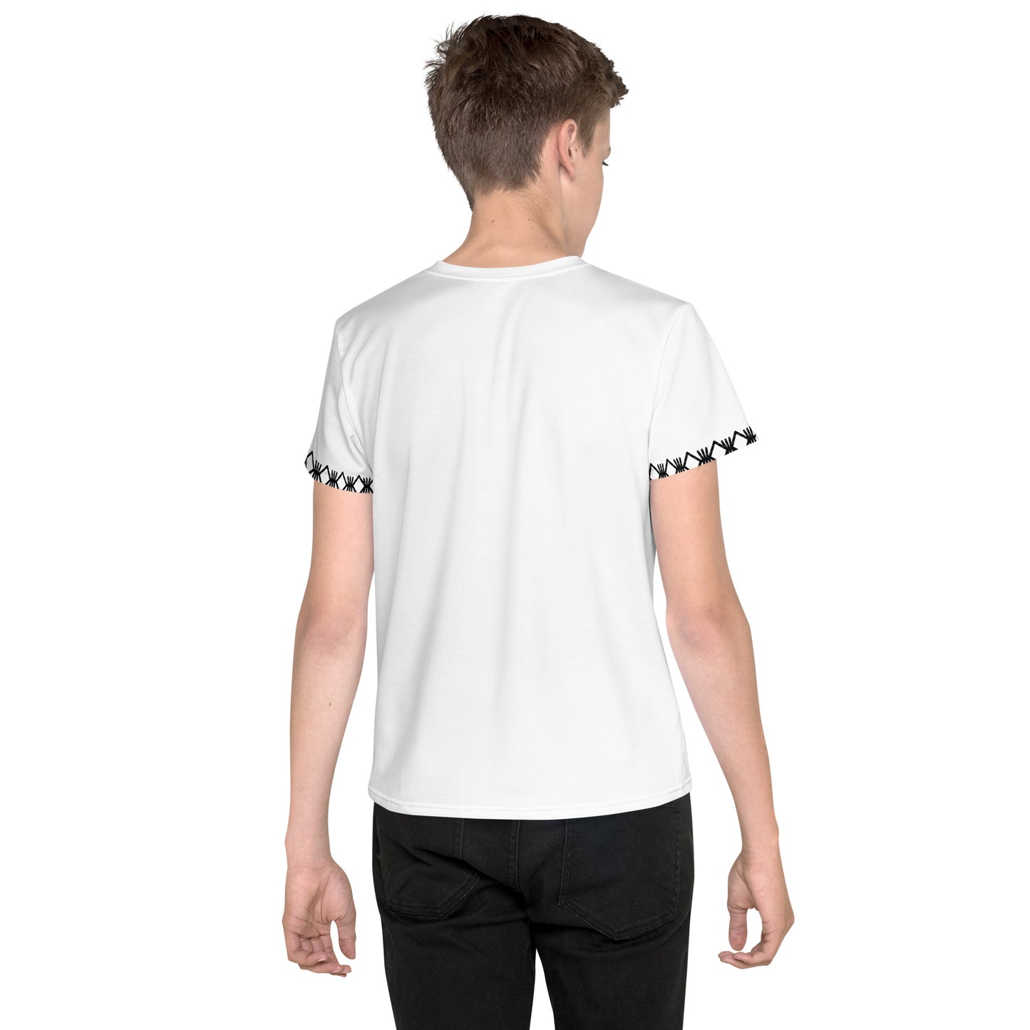 T-shirt mixte col ras du cou adolescent Hippo Mayotte