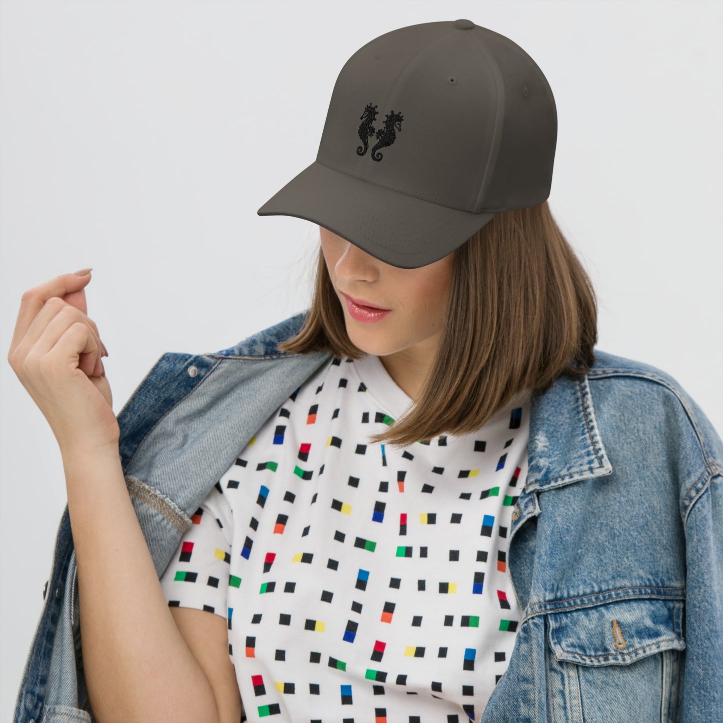 Casquette Structurée en Sergé Hippo