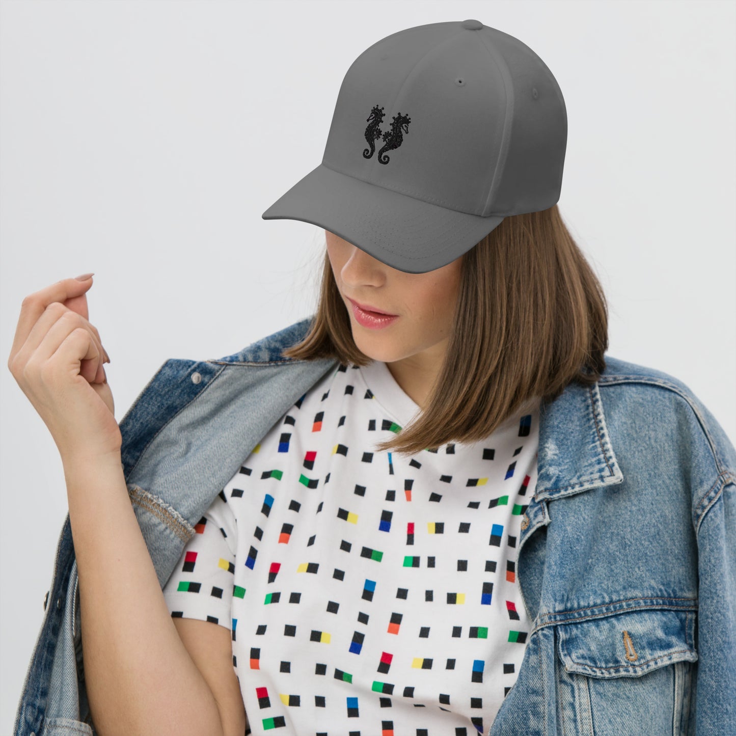 Casquette Structurée en Sergé Hippo