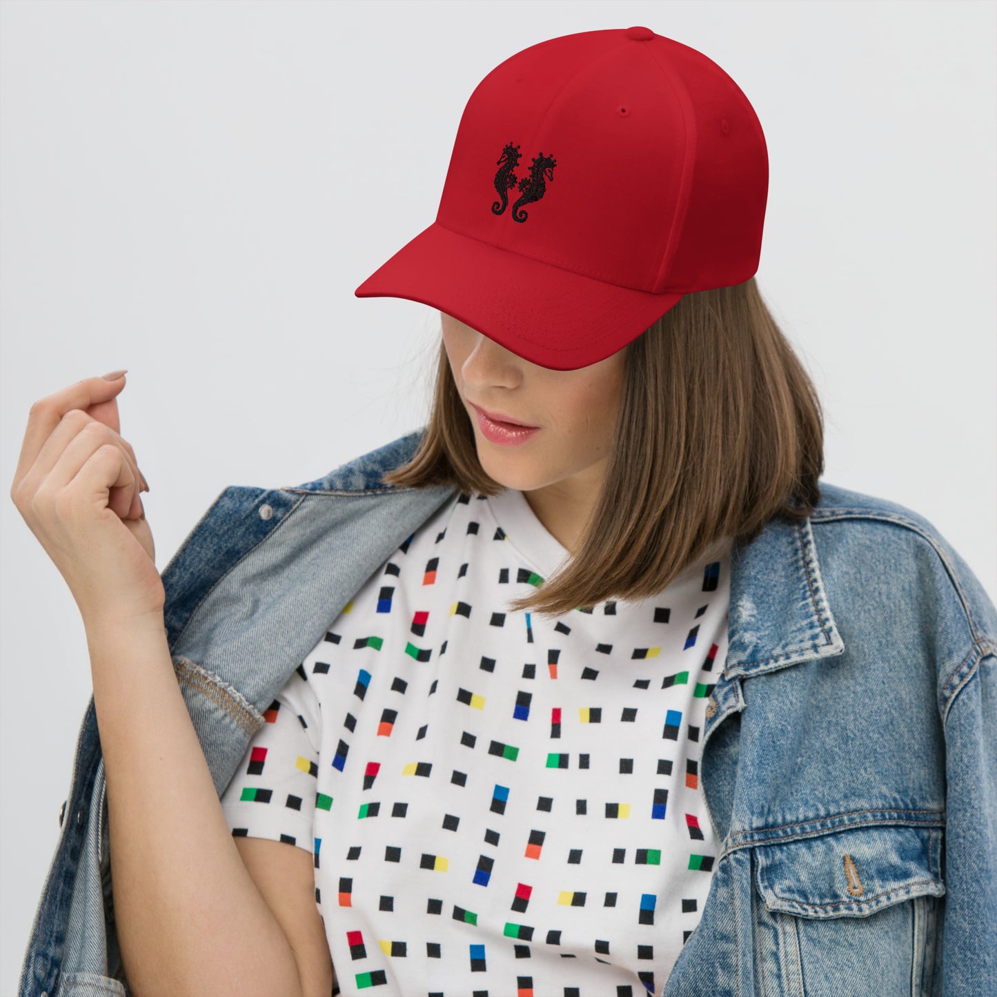 Casquette Structurée en Sergé Hippo