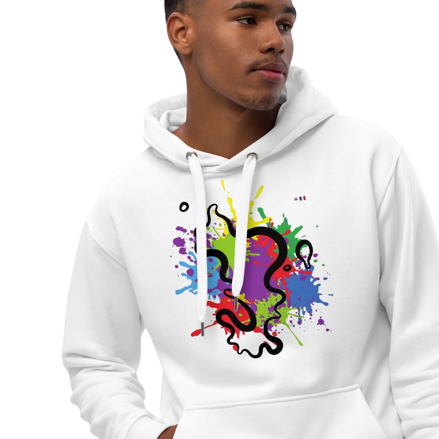 Sweat à capuche premium écologique Mayotte