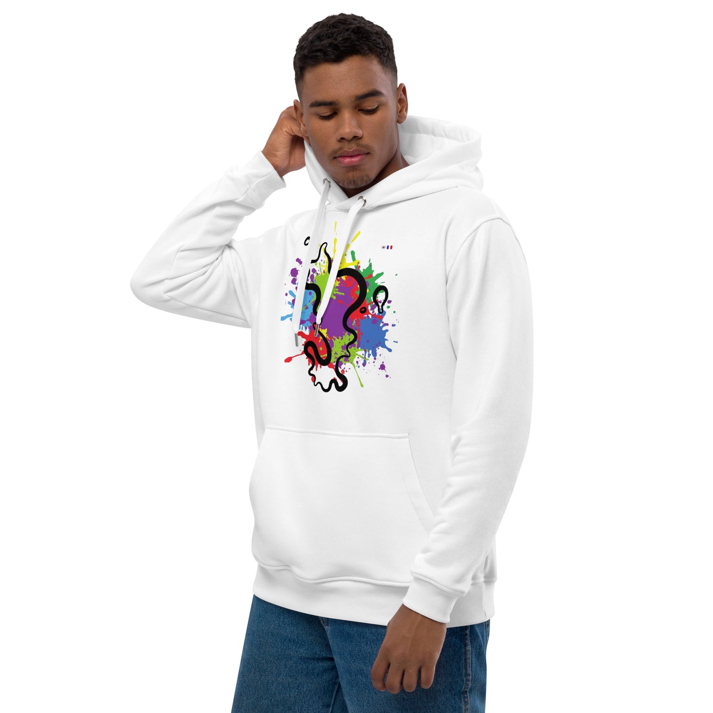 Sweat à capuche premium écologique Mayotte