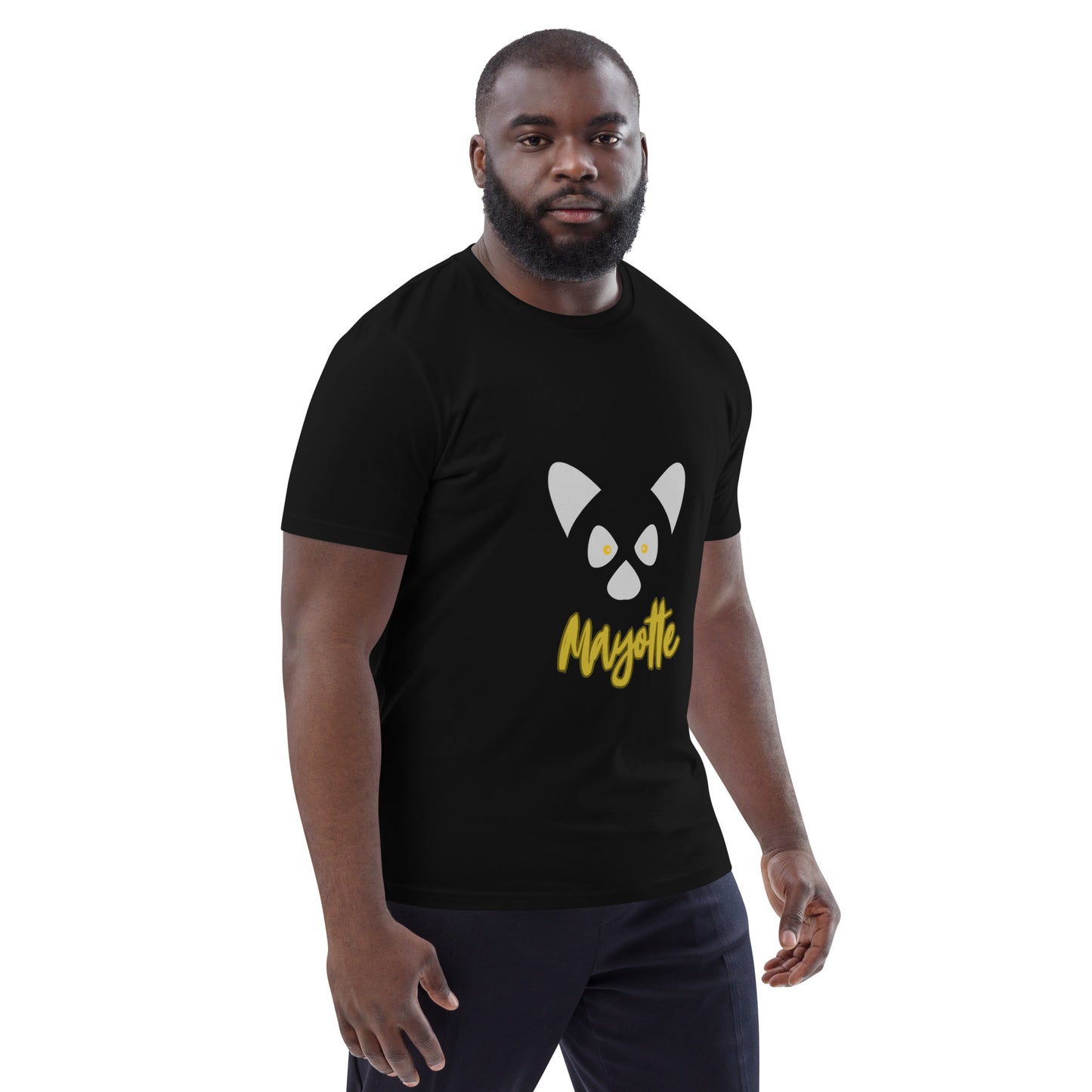 T-shirt mixte en coton biologique Maki Mayotte