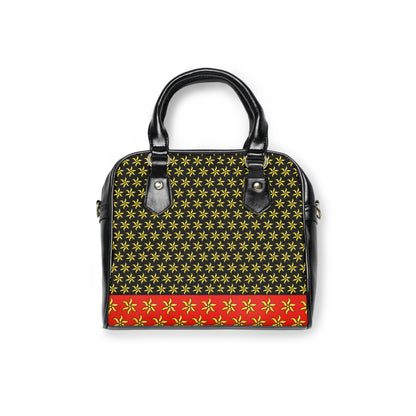 Sac à main d'épaule en cuir premium, Ylang Mayotte