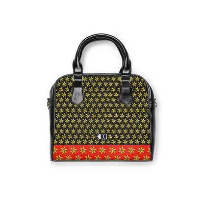 Sac à main d'épaule en cuir premium, Ylang Mayotte