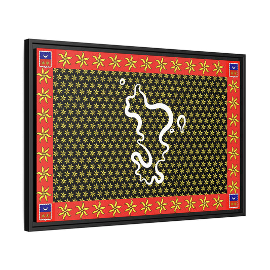 Toile encadrée Ylang Mayotte