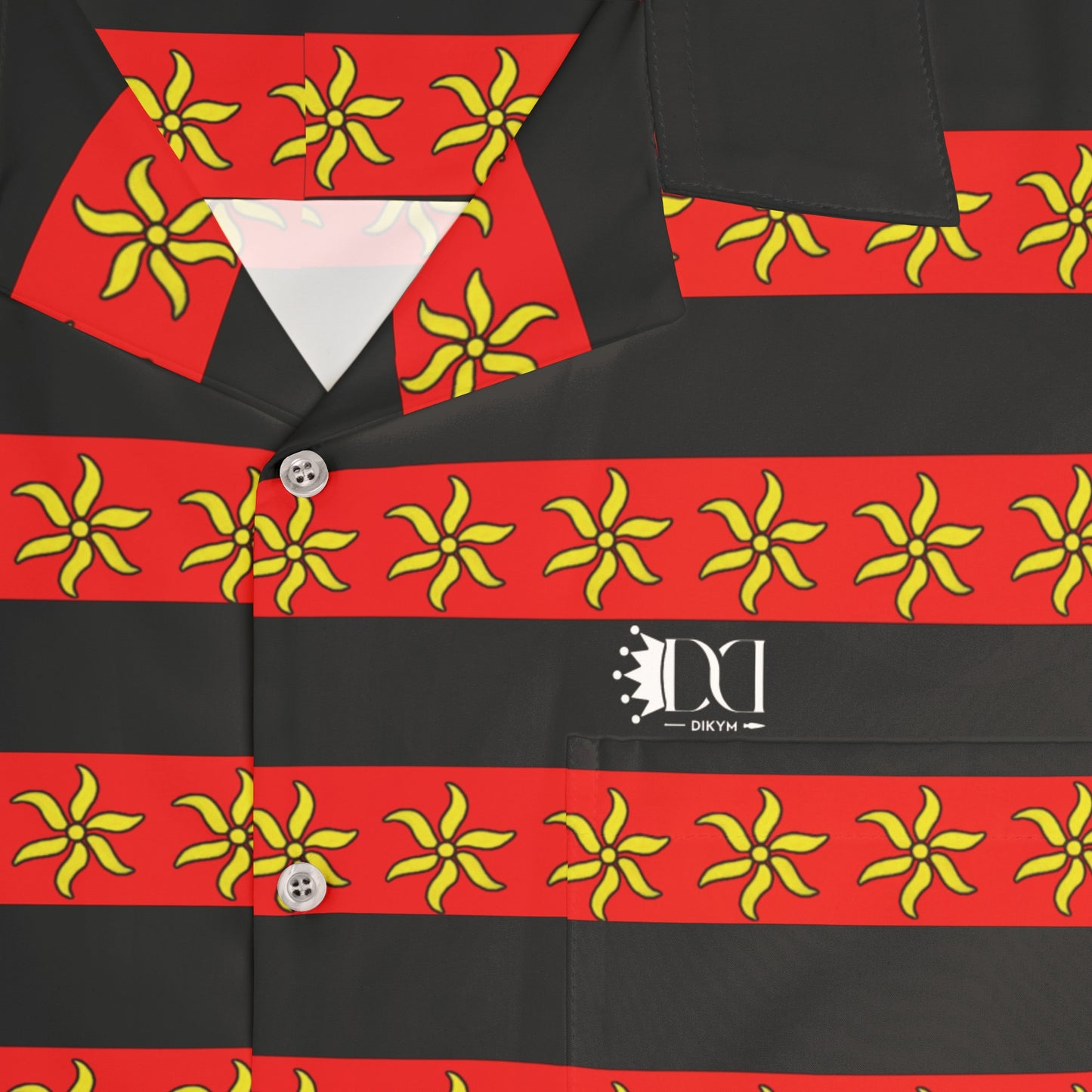 Chemise hawaïenne pour homme Ylang Mayotte