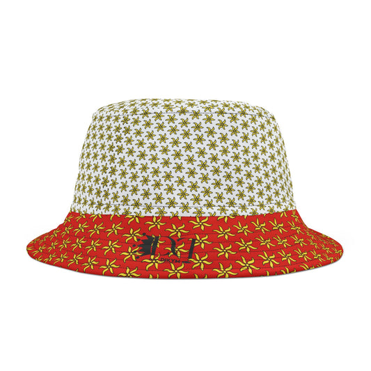 Chapeau de seau blanc Ylang Zéna