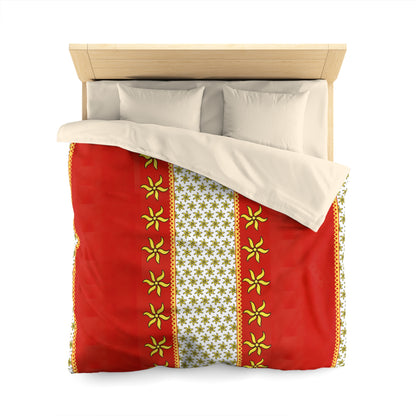 Housse de couette en microfibre ylang Mayotte