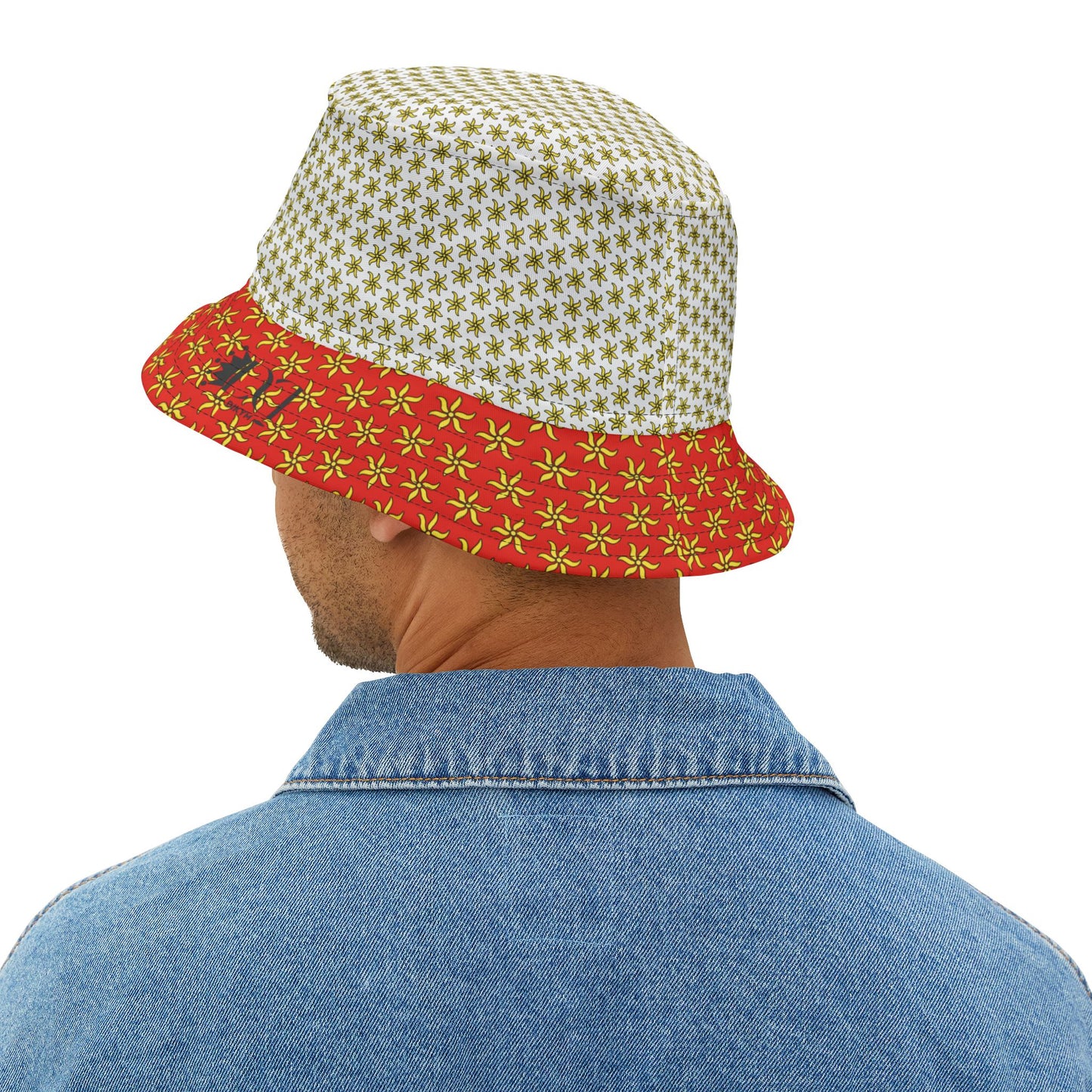 Chapeau de seau blanc Ylang Zéna