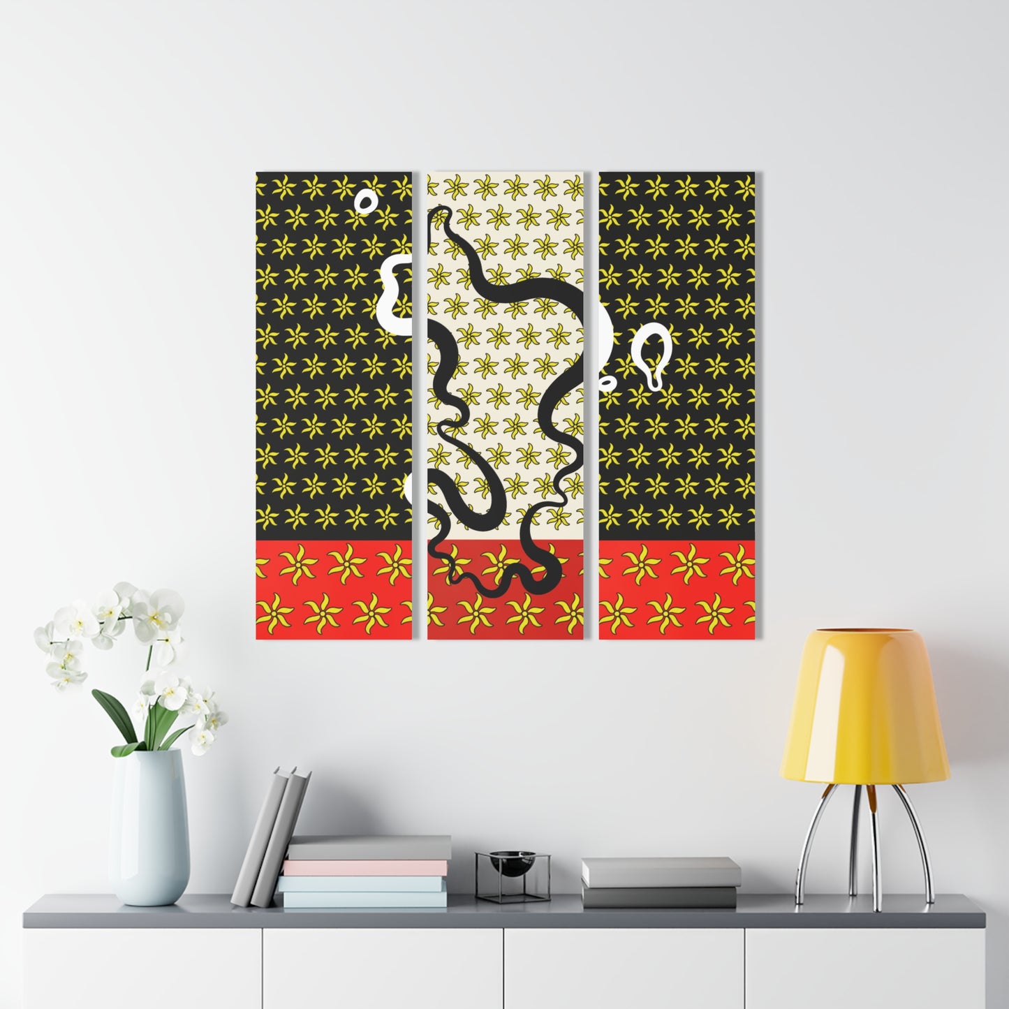Copie  Ylang Mayotte d'impressions sur acrylique (triptyque)