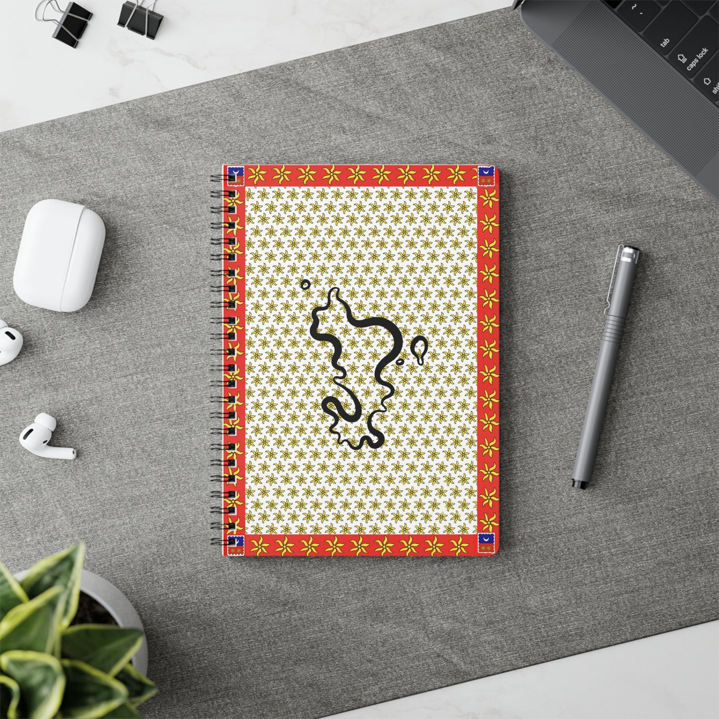 Carnet à couverture souple, A5 Ylang Mayotte