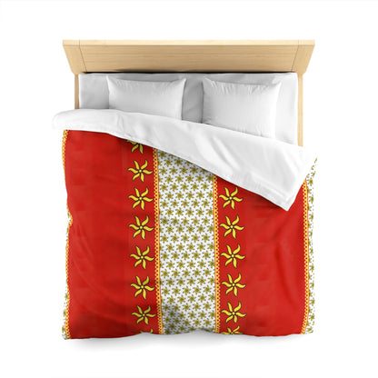 Housse de couette en microfibre ylang Mayotte