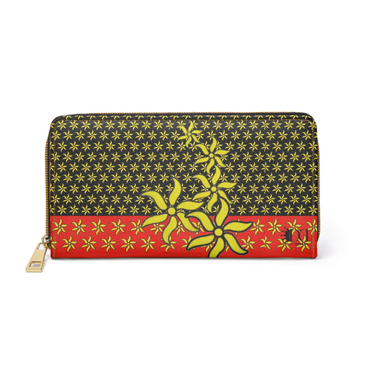Portefeuille à fermeture éclair Ylang Mayotte