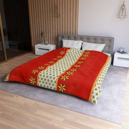 Housse de couette en microfibre ylang Mayotte
