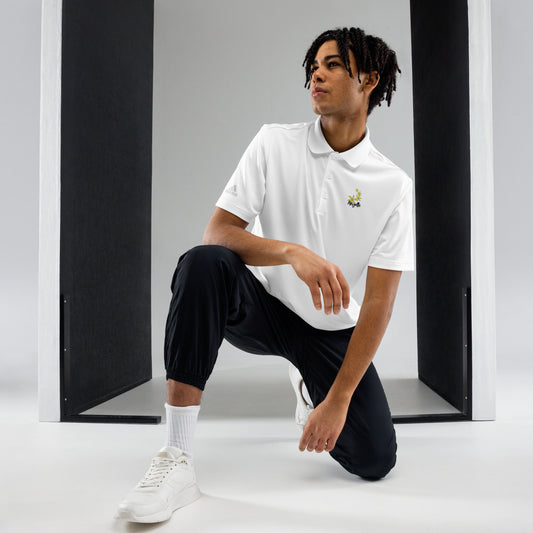 Polo premium adidas Blanc Mayotte