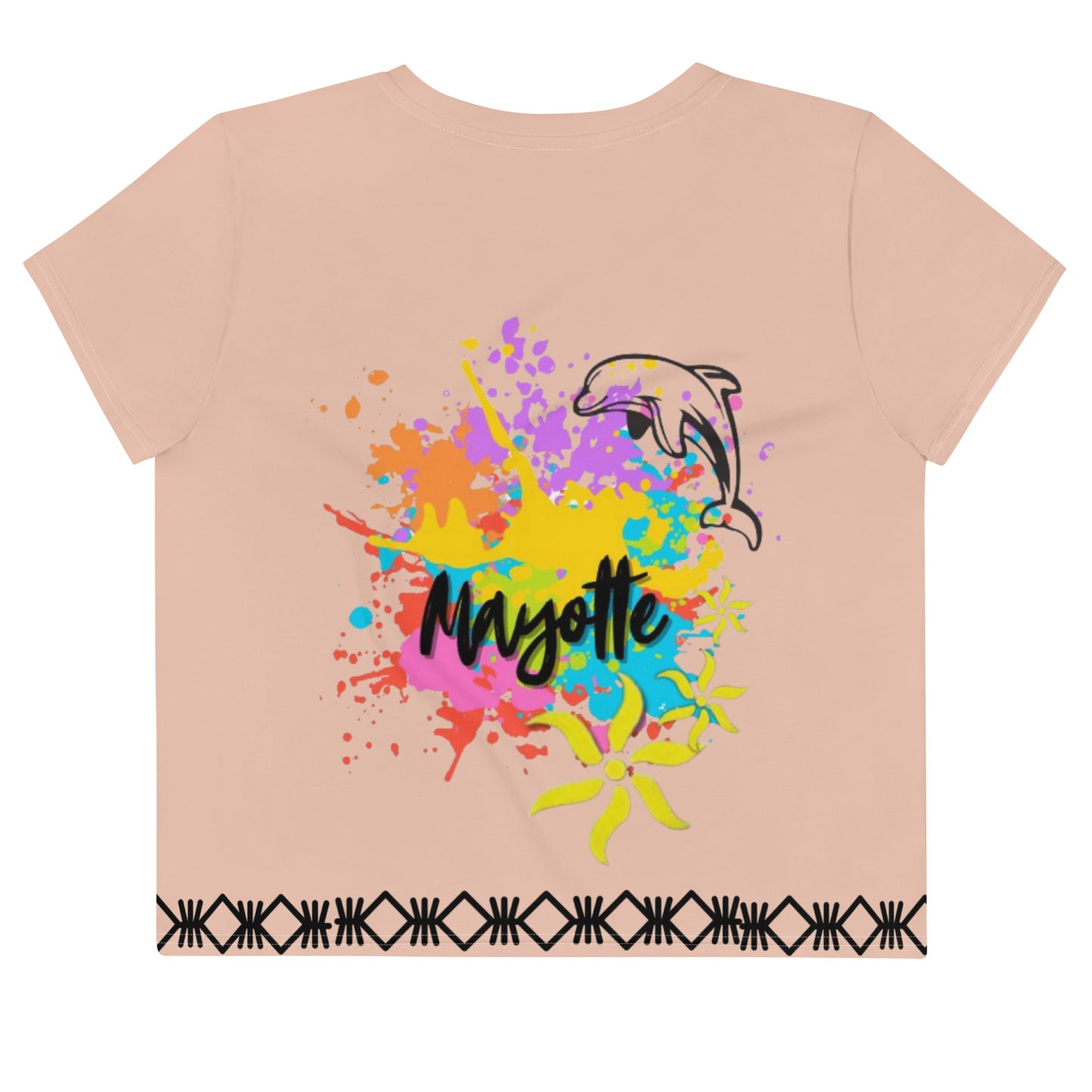T-shirt Crop-Top Mayotte