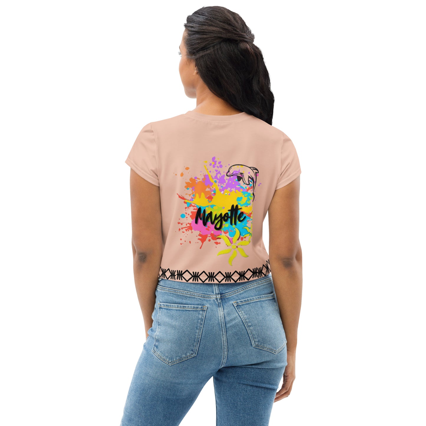 T-shirt Crop-Top Mayotte