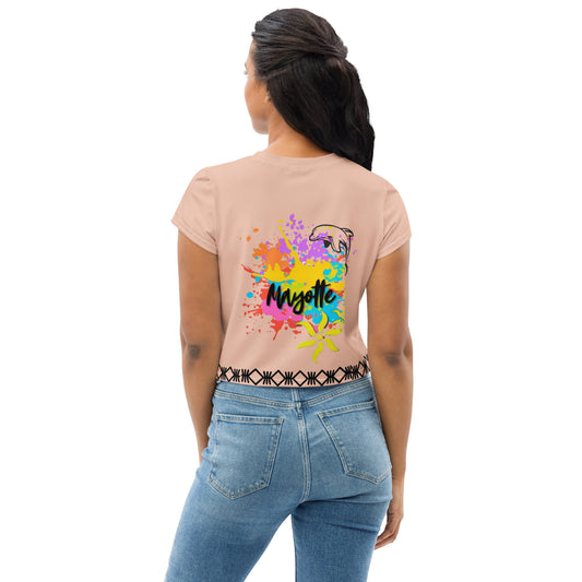 T-shirt Crop-Top Mayotte