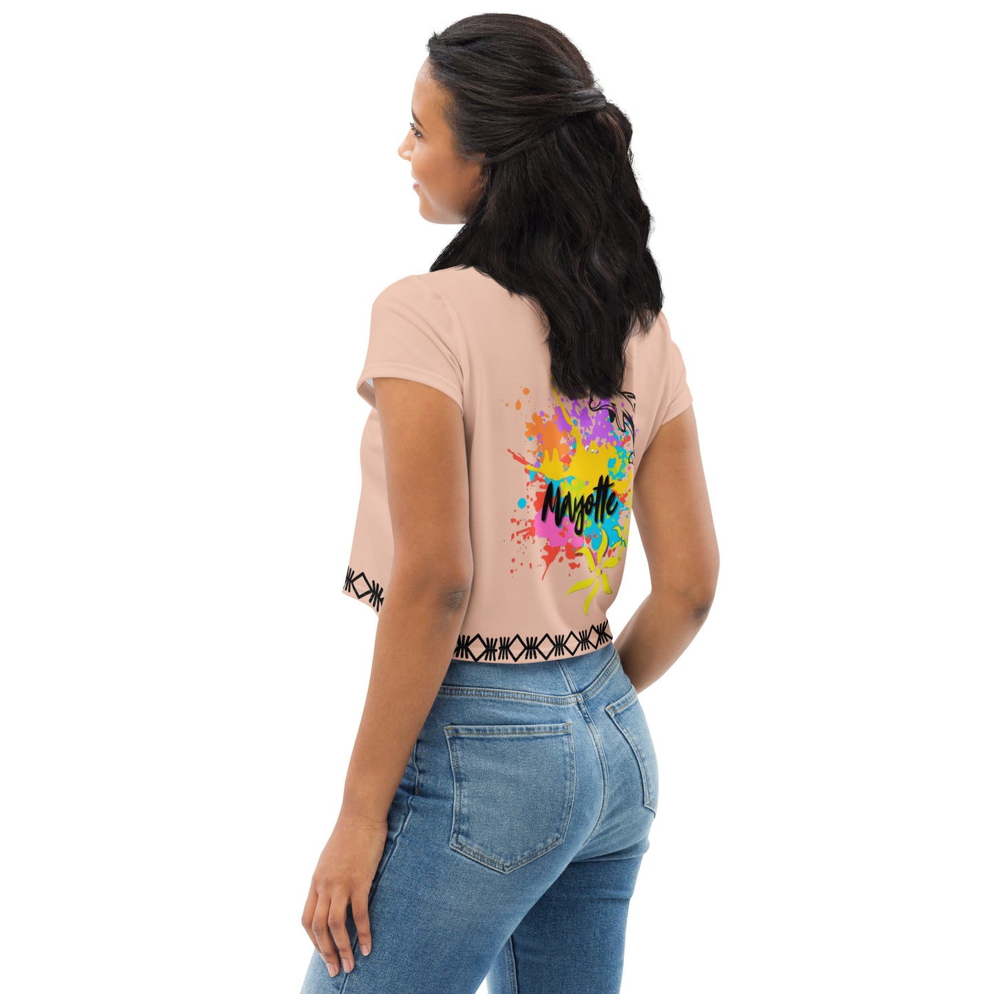 T-shirt Crop-Top Mayotte