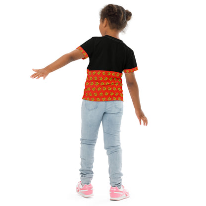 T-shirt mix col ras du cou enfant Ylang