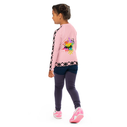 T-shirt rose de Compression pour Enfant  Hippo Mayotte
