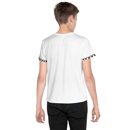 T-shirt mixte col ras du cou adolescent Hippo Mayotte