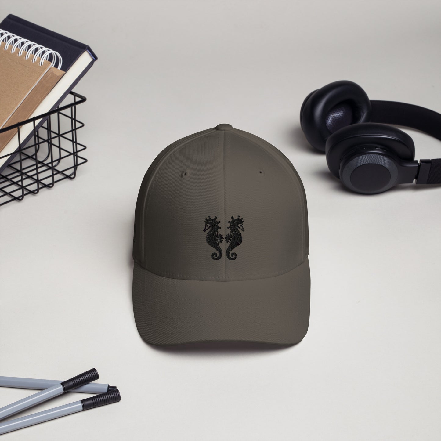 Casquette Structurée en Sergé Hippo
