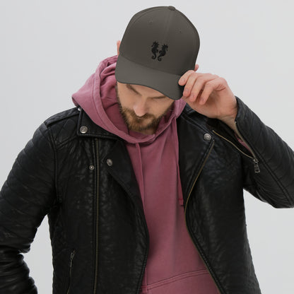 Casquette Structurée en Sergé Hippo