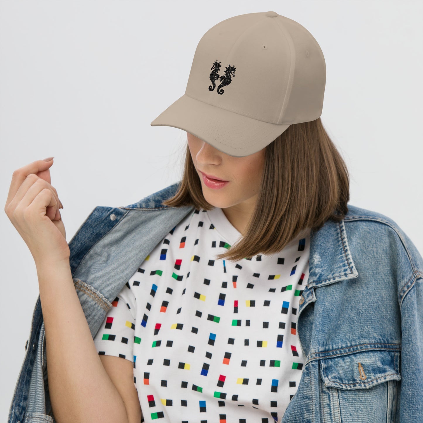 Casquette Structurée en Sergé Hippo