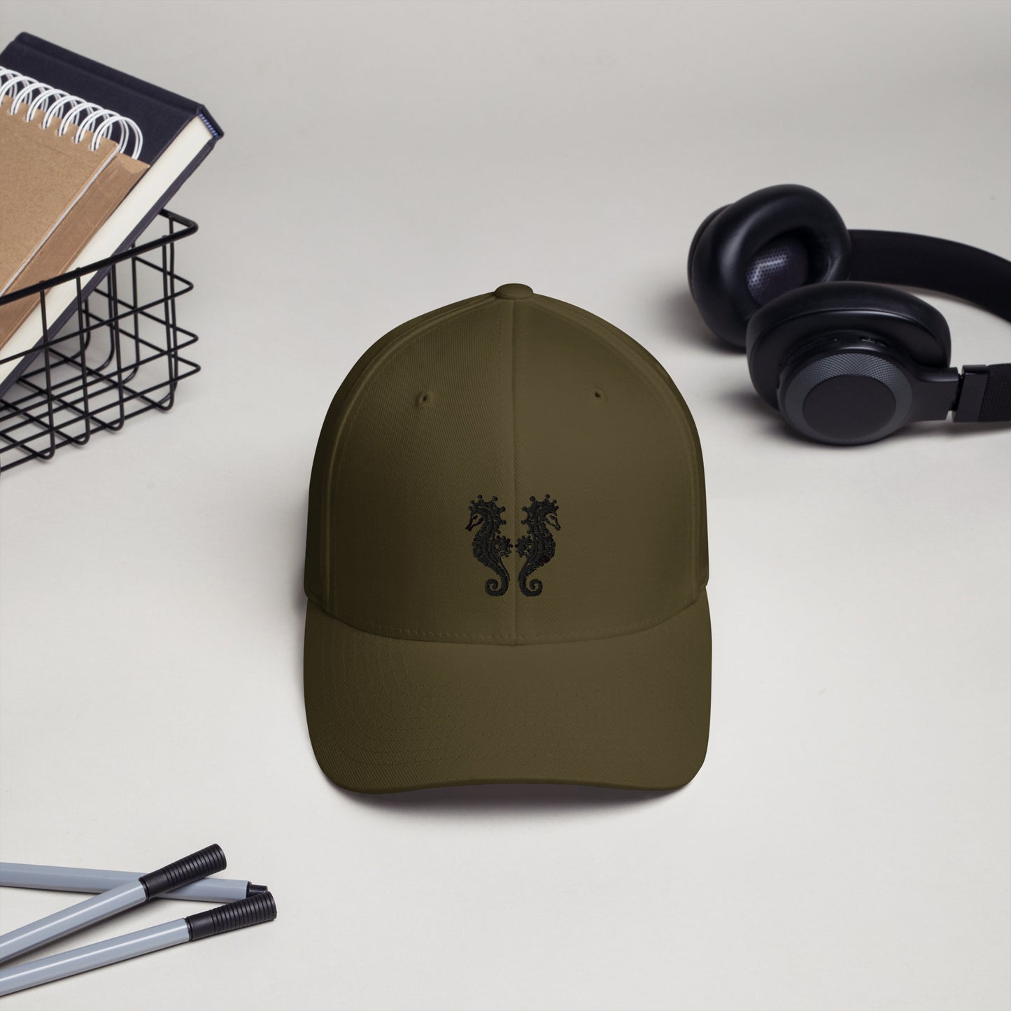 Casquette Structurée en Sergé Hippo