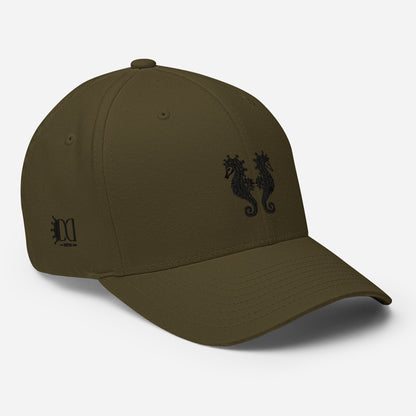 Casquette Structurée en Sergé Hippo