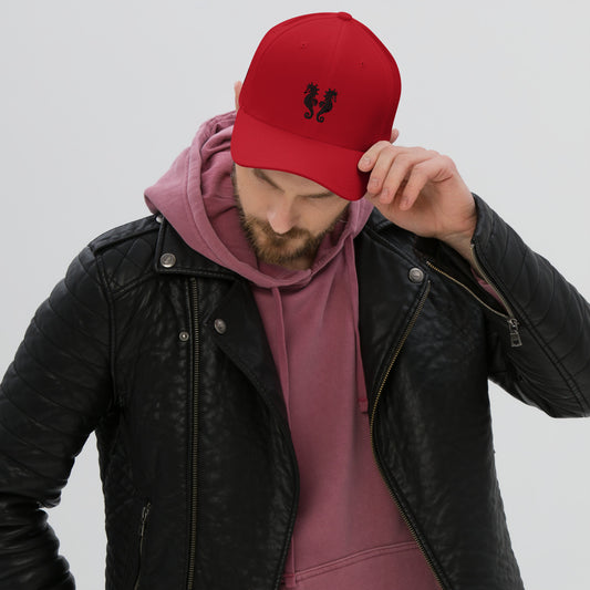 Casquette Structurée en Sergé Hippo