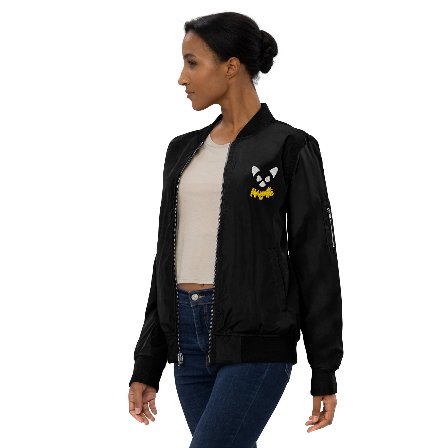 Veste bomber recyclée Maki Mayotte