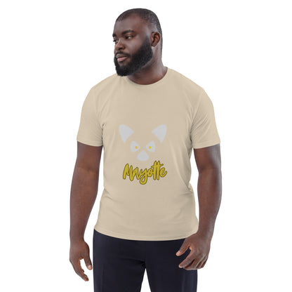 T-shirt mixte en coton biologique Maki Mayotte