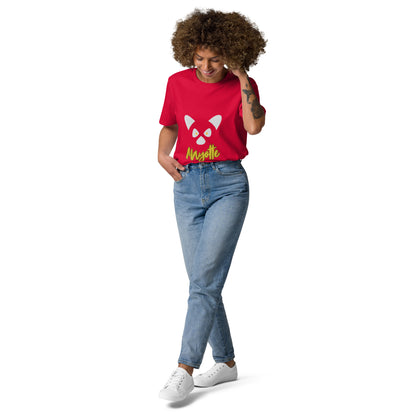 T-shirt mixte en coton biologique Maki Mayotte