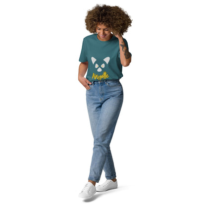 T-shirt mixte en coton biologique Maki Mayotte